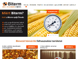Biterm egyedi bimetál hőmérők