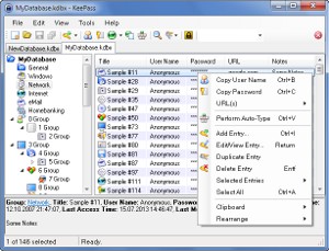 Keepass jelszókezelő program